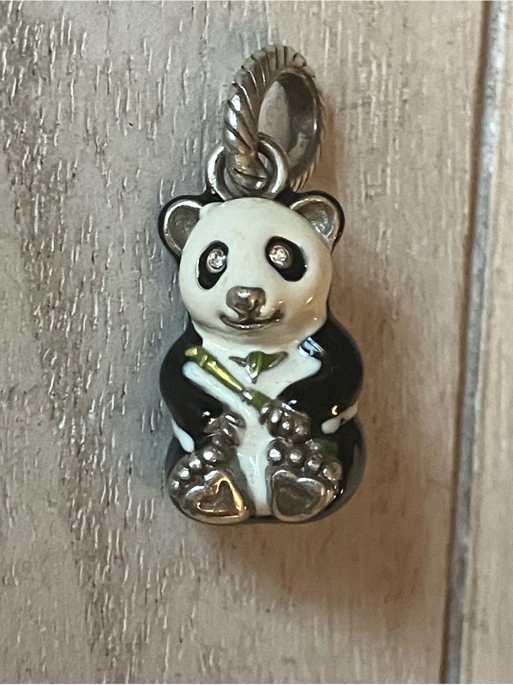 🌸Brighton Panda Charm in Black and White